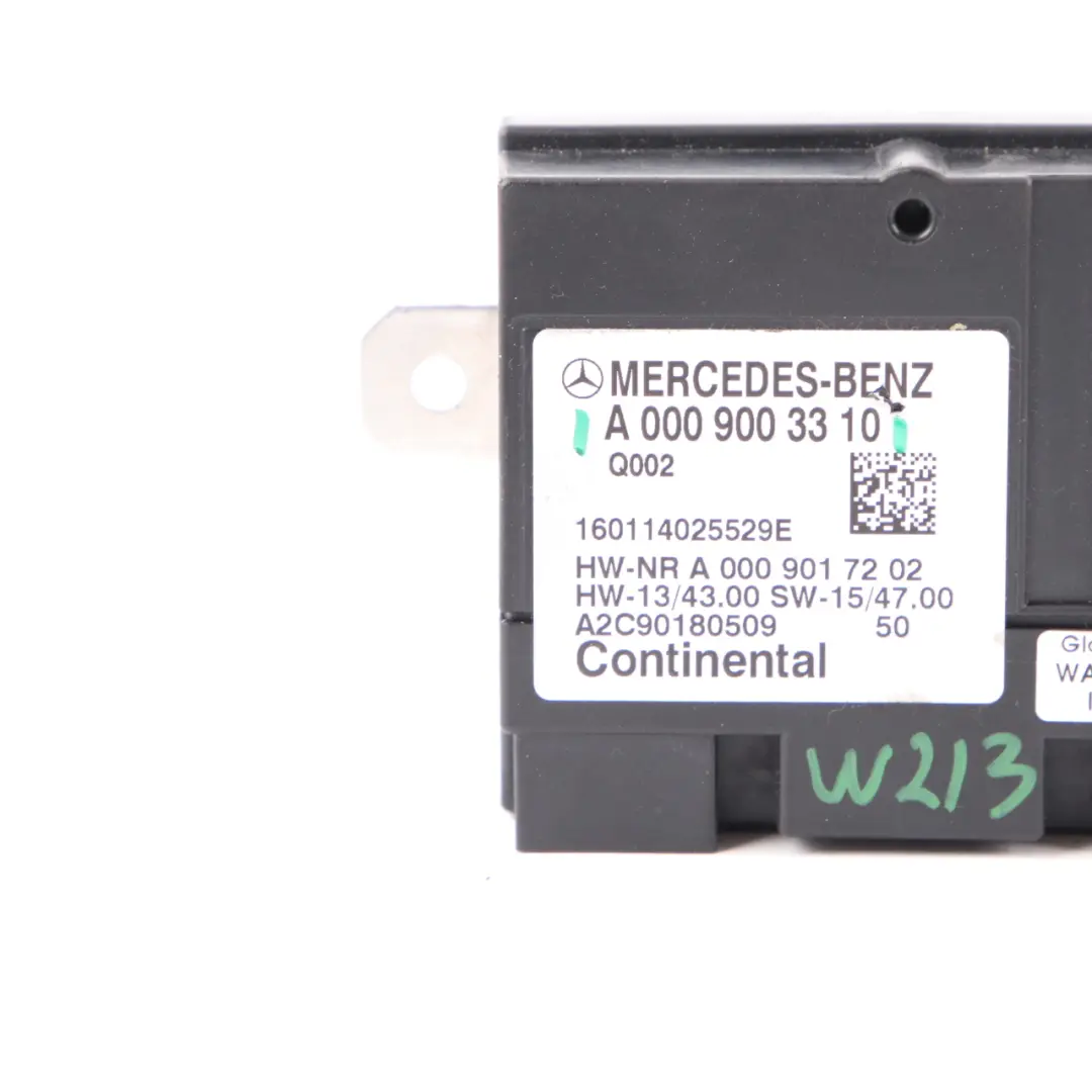 Mercedes W205 W213 Fuel Pump Module Control Unit ECU - SKU A0009003310 - Part number A0009003310