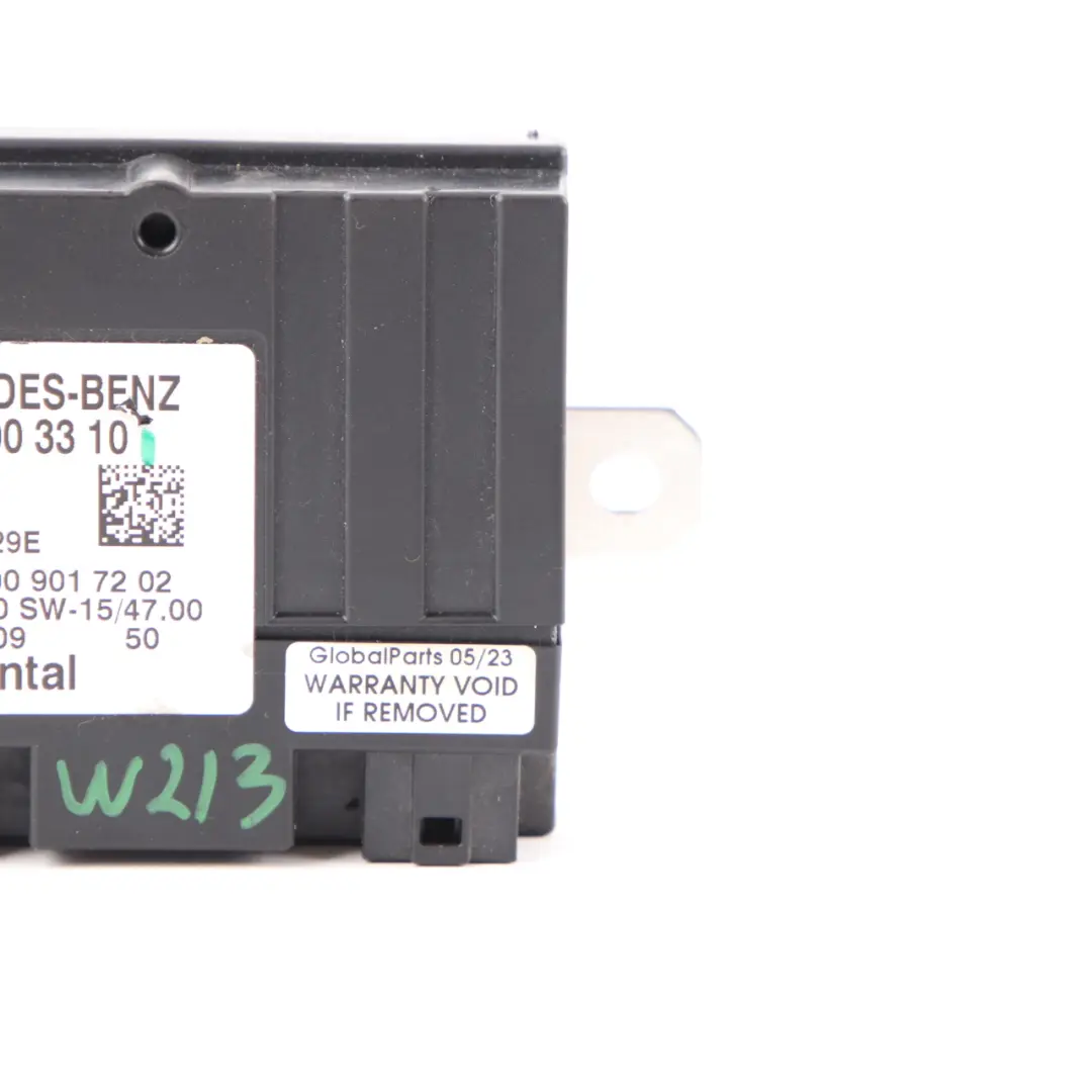 Mercedes W205 W213 Moduł Sterownik Pompy Paliwa ECU - SKU A0009003310 - Numer Części A0009003310