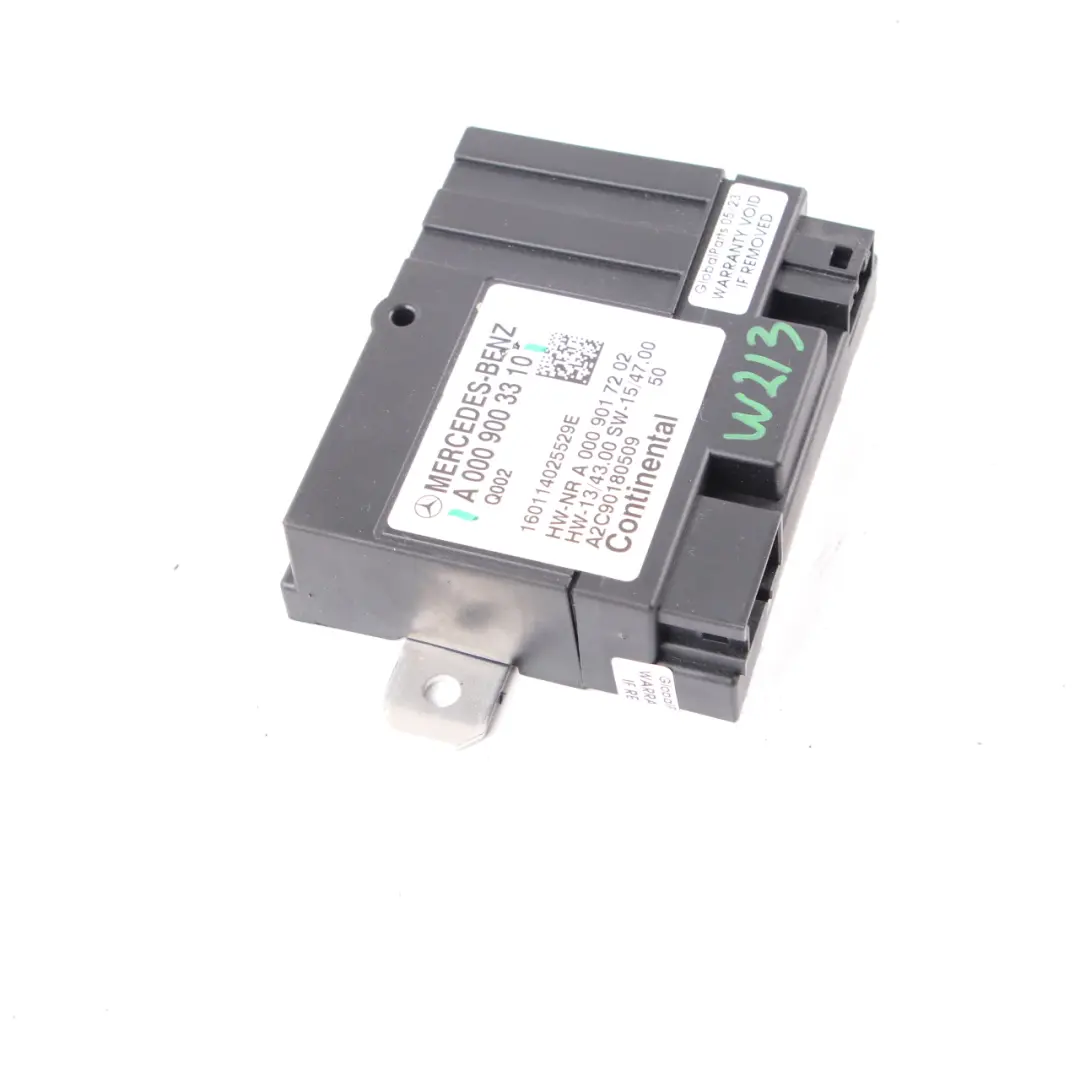 Mercedes W205 W213 Fuel Pump Module Control Unit ECU - SKU A0009003310 - Part number A0009003310
