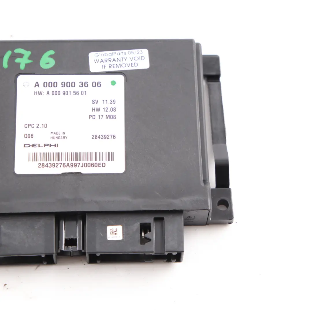 Mercedes W176 W246 Automatic Transmission Control Uni - SKU A0009003606 - Part number A0009003606