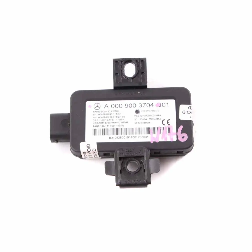 Mercedes W204 W212 Tyre Pressure Check Monitor Control Unit Module - SKU A0009003704 - Part number A0009003704
