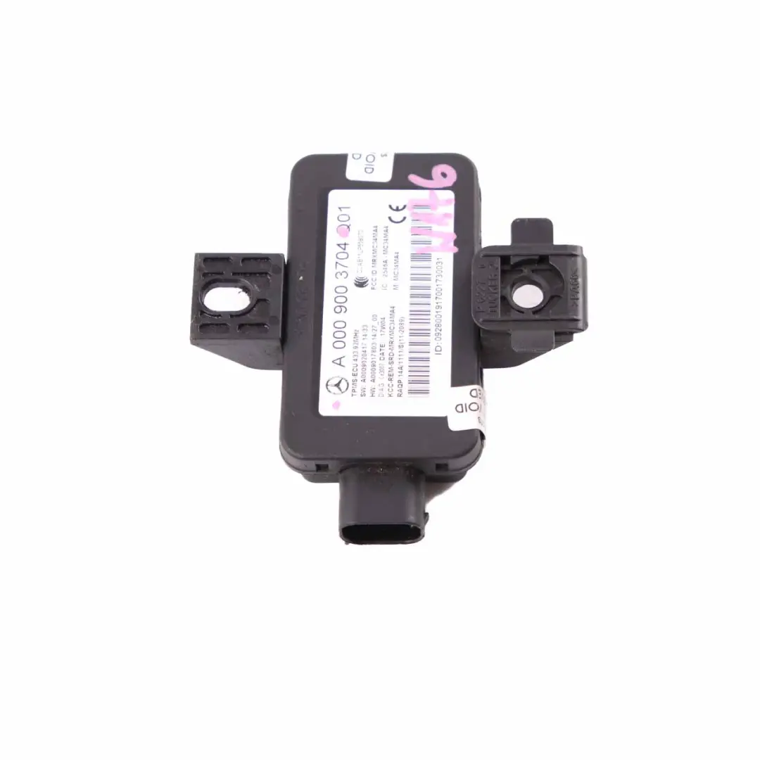 Presión neumáticos Comprobación Monitor Unidad Control Módulo para Mercedes W204 W212 con número de pieza A0009003704 Mercedes W204 W212 Presión neumáticos Comprobación Monitor Unidad Control Módulo - SKU A0009003704 - Número de pieza A0009003704