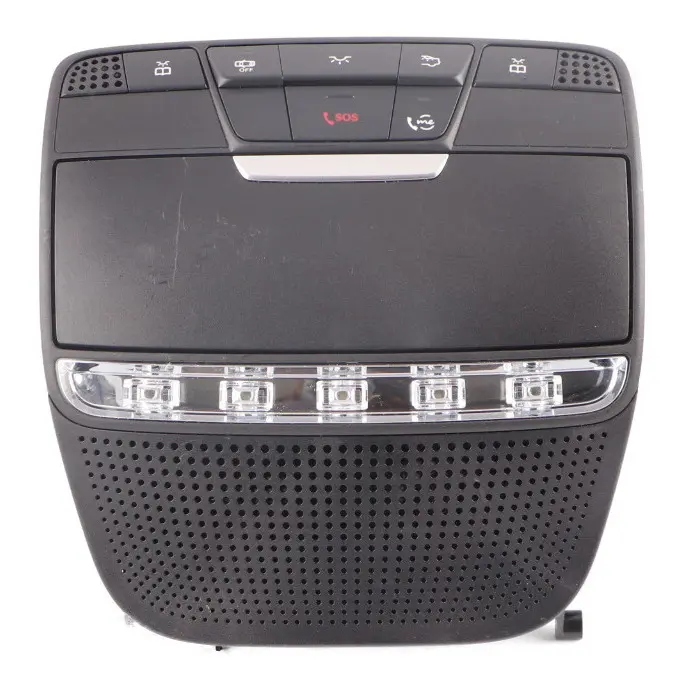 Lamp Mercedes W205 Roof Cabin Lamp Switch Panel Black Sunglasses Storage to with Part number A0009003717 Lamp Mercedes W205 Roof Cabin Lamp Switch Panel Black Sunglasses Storage - SKU A0009003717-1 - Part number A0009003717