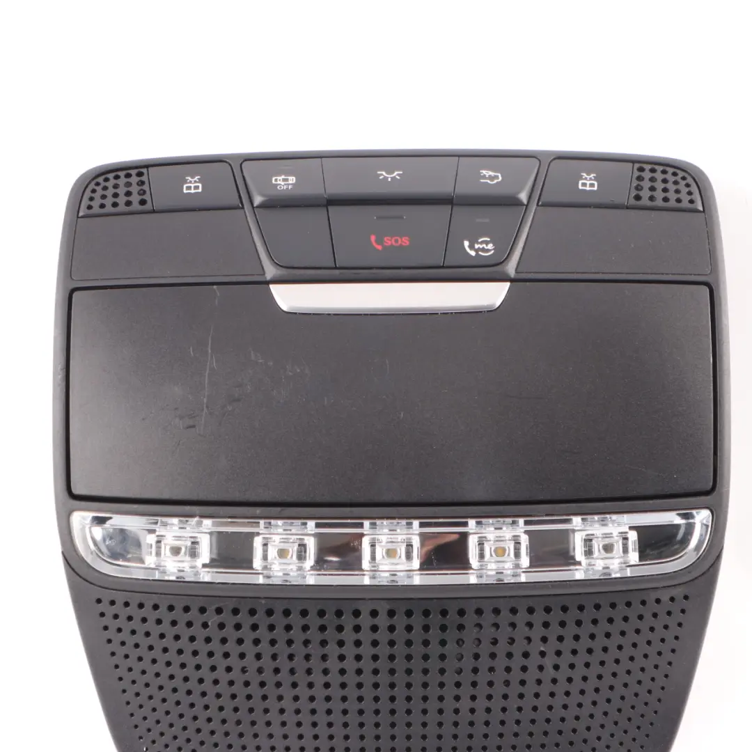 Lamp Mercedes W205 Roof Cabin Lamp Switch Panel Black Sunglasses Storage to with Part number A0009003717 Lamp Mercedes W205 Roof Cabin Lamp Switch Panel Black Sunglasses Storage - SKU A0009003717-1 - Part number A0009003717