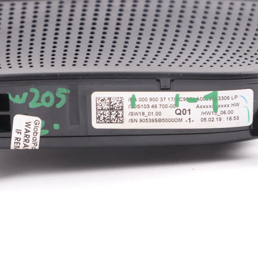 Lamp Mercedes W205 Roof Cabin Lamp Switch Panel Black Sunglasses Storage to with Part number A0009003717 Lamp Mercedes W205 Roof Cabin Lamp Switch Panel Black Sunglasses Storage - SKU A0009003717-1 - Part number A0009003717