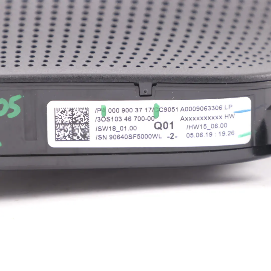 Lampe Mercedes W205 Panneau d'interrupteur l'éclairage toit Noir Rangement Noir pour à propos du numéro de pièce A0009003717 Lampe Mercedes W205 Panneau d'interrupteur l'éclairage toit Noir Rangement Noir - SKU A0009003717 - Numéro de pièce A0009003717