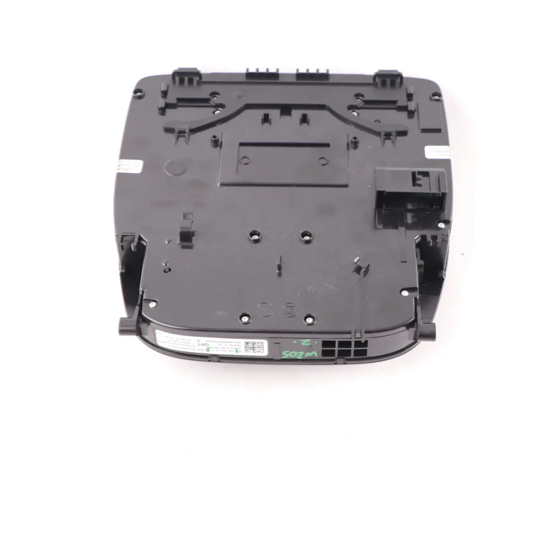  Lampe Mercedes W205 Panneau d'interrupteur l'éclairage toit Noir Rangement Noir - SKU A0009003717 - Numéro de pièce A0009003717