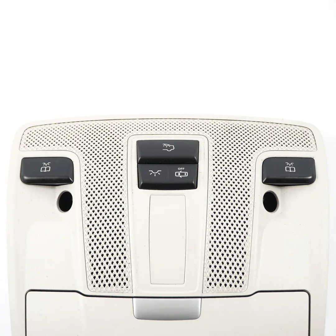 Tetto Luce Pannello interno Grigio Occhiali da Sole Stoccaggio per Mercedes W246 con numero di parte A0009004108 Mercedes W246 Tetto Luce Pannello interno Grigio Occhiali da Sole Stoccaggio - SKU A0009004108 - Numero di parte A0009004108