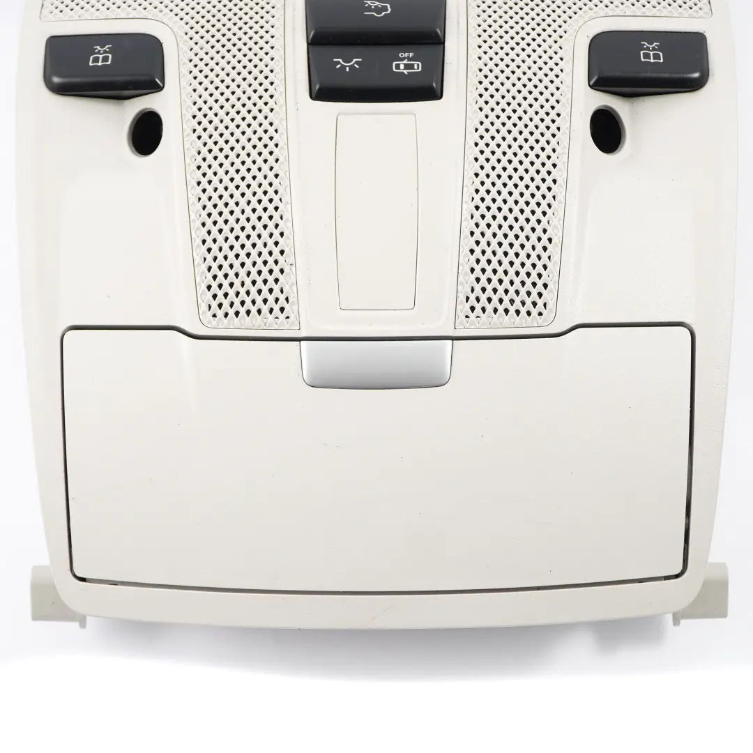 Dachleuchte Innenverkleidung Grau Sonnenbrillenablage für Mercedes W246 mit Teilenummer A0009004108 Mercedes W246 Dachleuchte Innenverkleidung Grau Sonnenbrillenablage - SKU A0009004108 - Teilenummer A0009004108