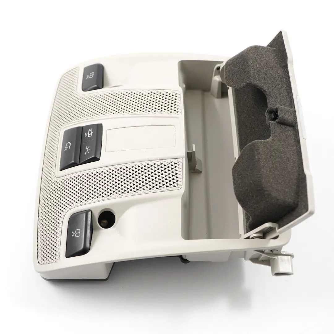 Roof Light Interior Panel Grey Sunglasses Storage to Mercedes W246 with Part number A0009004108 Mercedes W246 Roof Light Interior Panel Grey Sunglasses Storage - SKU A0009004108 - Part number A0009004108