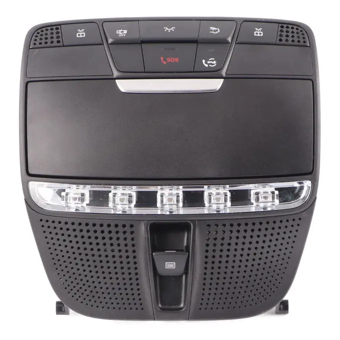Lámpara de cabina Mercedes W205 Interoior Techo Interruptor Negro para con número de pieza A0009004217 Lámpara de cabina Mercedes W205 Interoior Techo Interruptor Negro - SKU A0009004217 - Número de pieza A0009004217