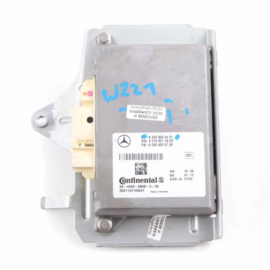 Distance Radar Module Mercedes W212 W221 Distronic Control Unit ECU to with Part number A0009004401 Distance Radar Module Mercedes W212 W221 Distronic Control Unit ECU - SKU A0009004401 - Part number A0009004401