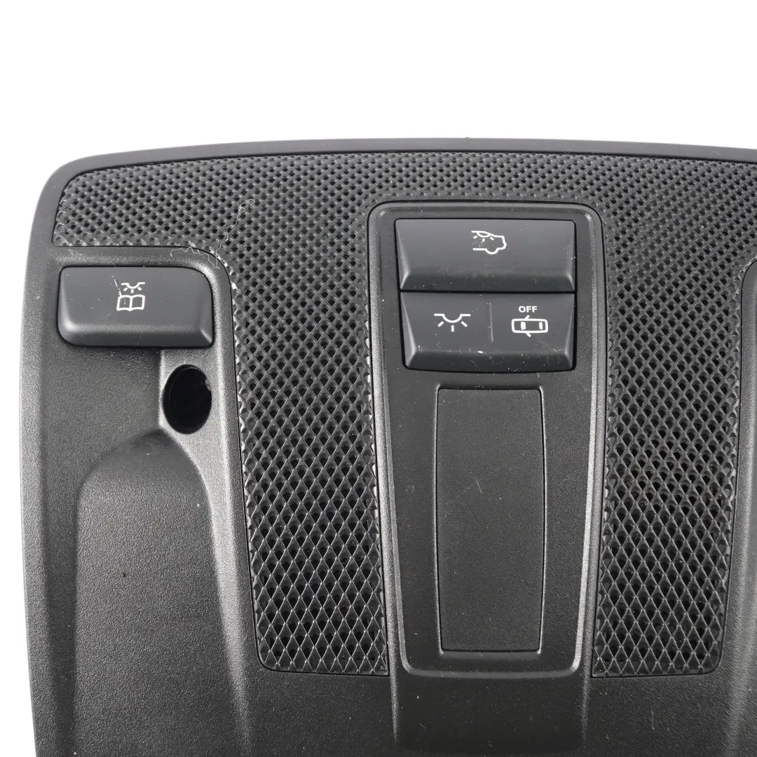 Interior Roof Light Reading Lamp Front Black to Mercedes W176 with Part number A0009004508 Mercedes W176 Interior Roof Light Reading Lamp Front Black - SKU A0009004508-1 - Part number A0009004508