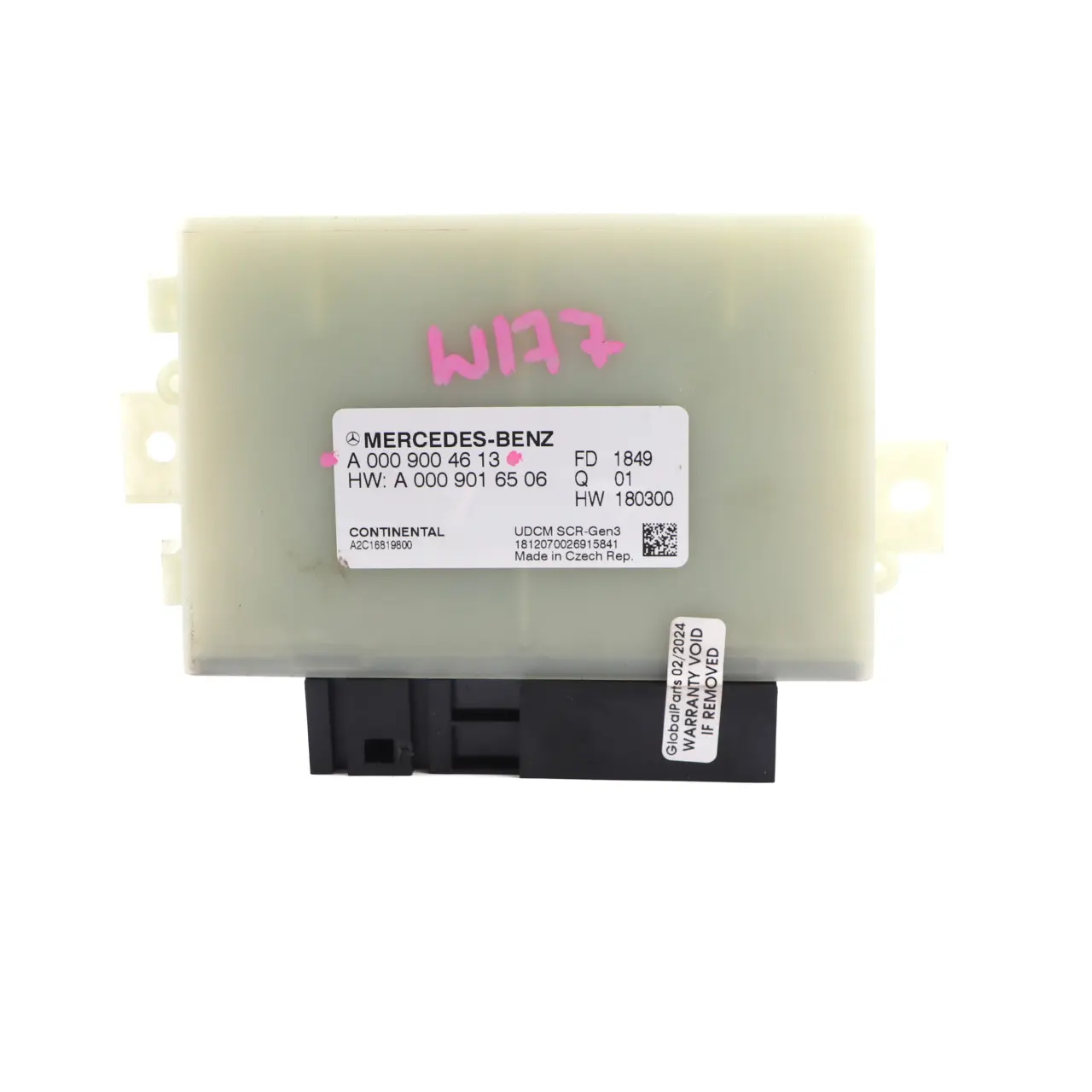 Modulo EGR Mercedes W177 W205 Unità ricircolo dei gas di scarico ECU A0009004613