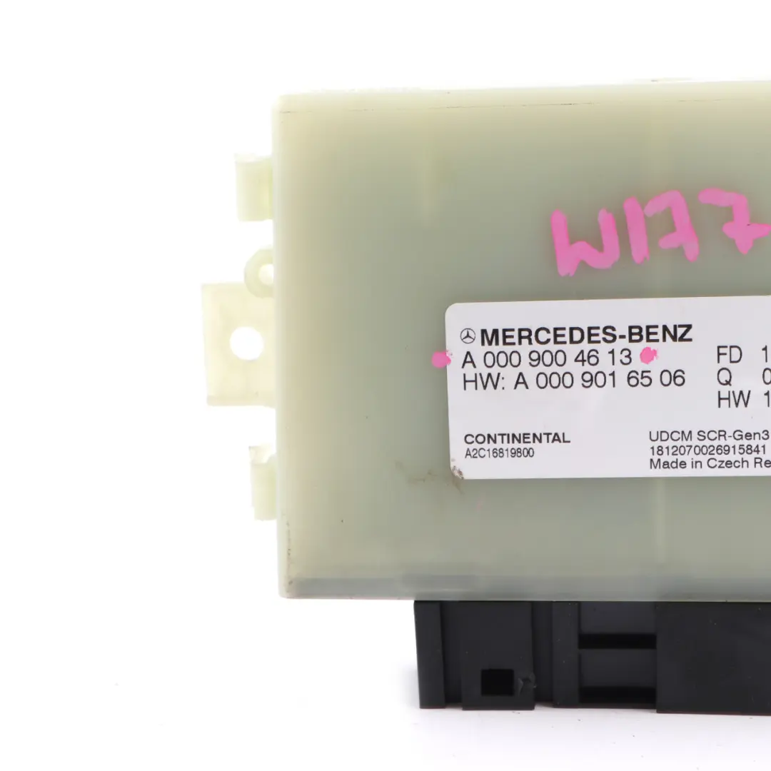 Moduł Sterownik EGR Recyrkulacji Spalin ECU do Mercedes W177 W205 o numerze A0009004613 Mercedes W177 W205 Moduł Sterownik EGR Recyrkulacji Spalin ECU - SKU A0009004613 - Numer Części A0009004613