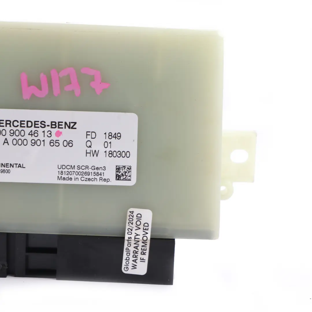 EGR Module Mercedes W177 W205 Exhaust Gas Recirculation Unit ECU - SKU A0009004613 - Part number A0009004613