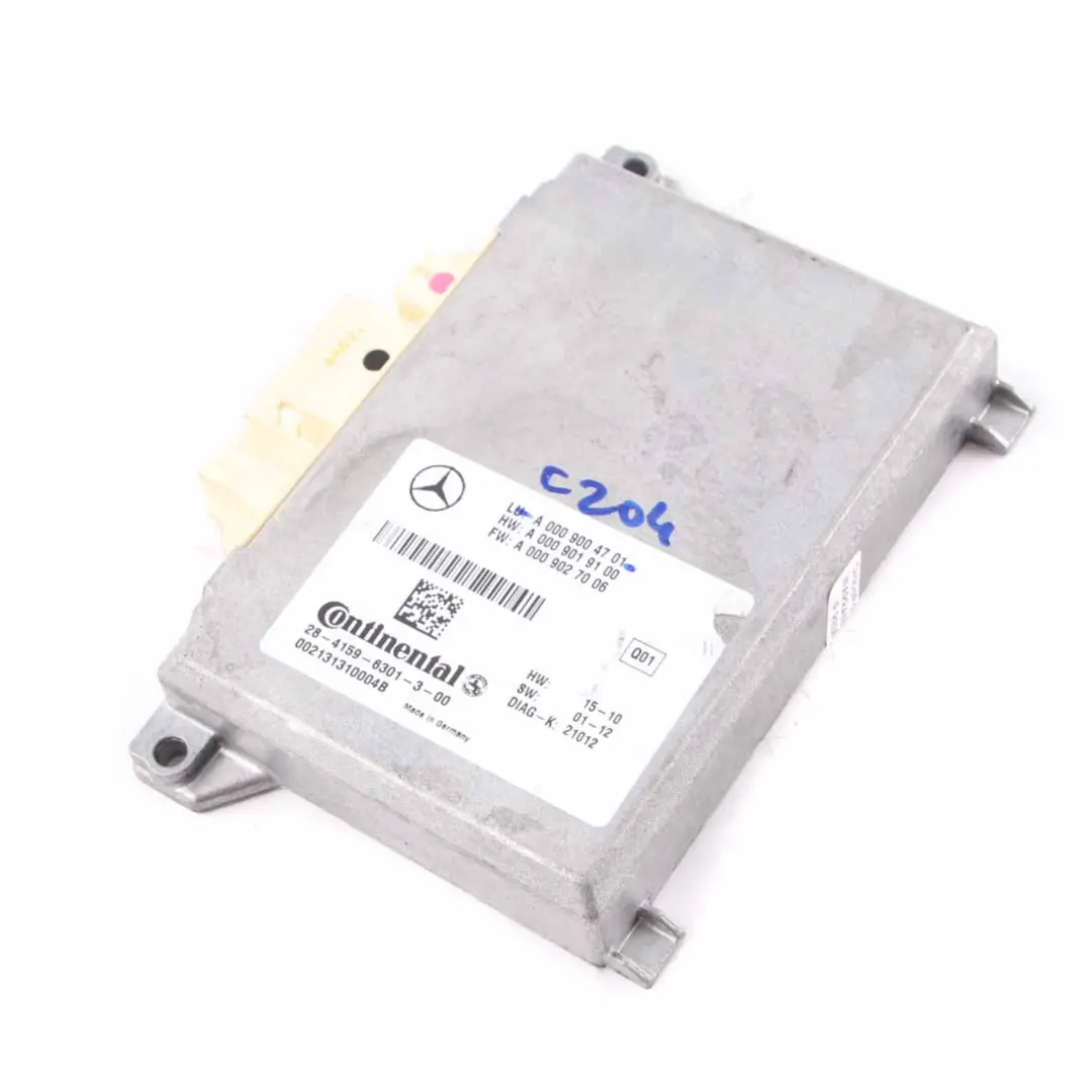 Distance Radar Module Mercedes C204 Distronic Control Unit ECU to with Part number A0009004701 Distance Radar Module Mercedes C204 Distronic Control Unit ECU - SKU A0009004701 - Part number A0009004701