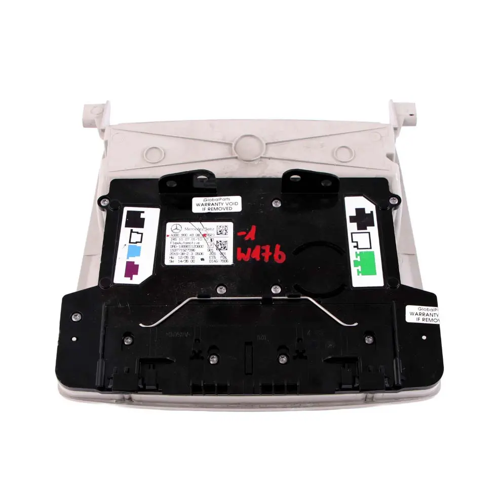 Interior Light Roof Lamp Control Unit Frame to Mercedes W176 W246 with Part number A0009004908 Mercedes W176 W246 Interior Light Roof Lamp Control Unit Frame - SKU A0009004908-1 - Part number A0009004908