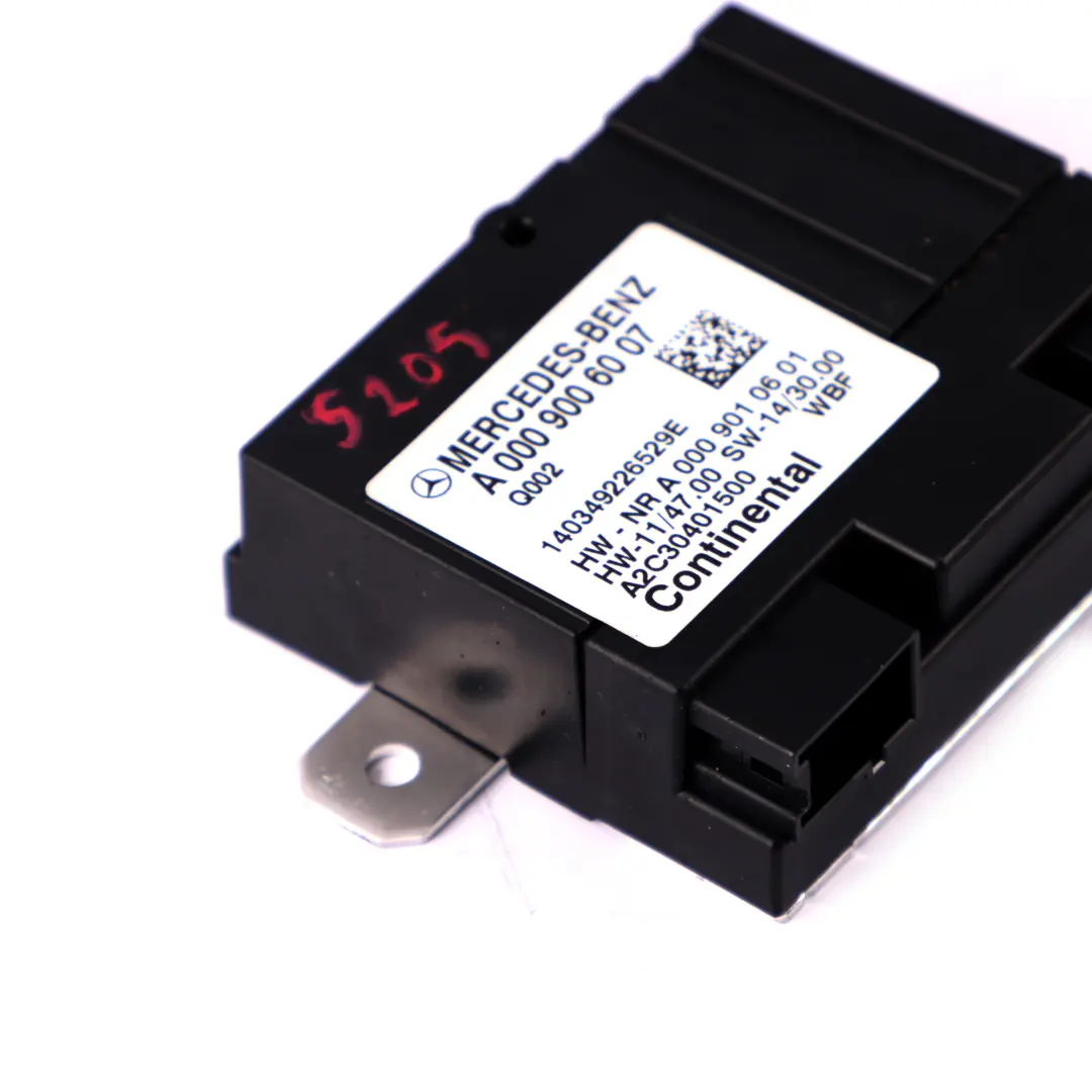  Module de pompe à carburant Mercedes W205 Unité de contrôle ECU - SKU A0009006007 - Numéro de pièce A0009006007