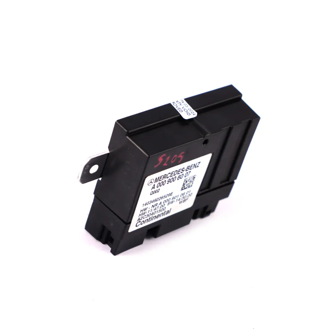  Modulo pompa carburante Mercedes W205 Unità di controllo ECU - SKU A0009006007 - Numero di parte A0009006007
