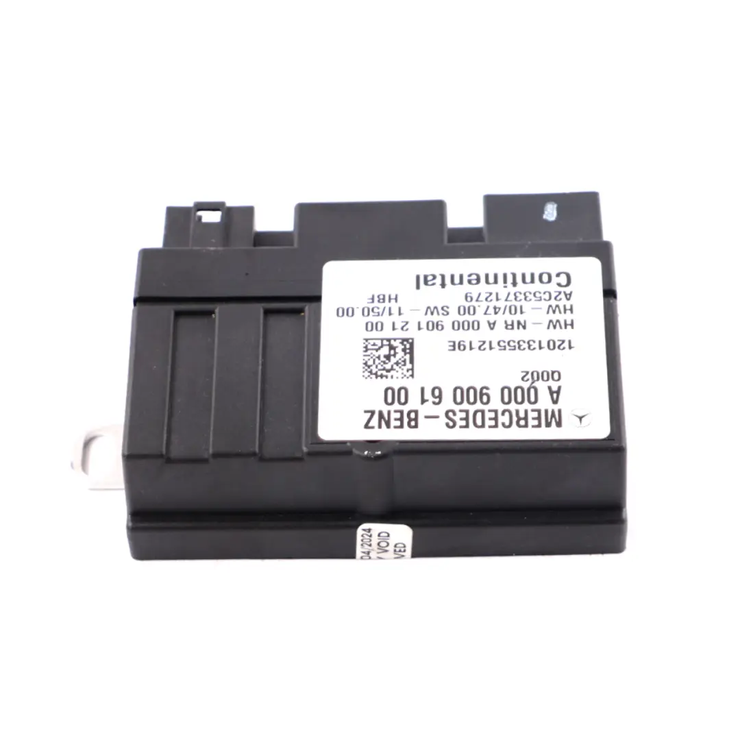 Module Mercedes W204 Fuel Pump Control Module Unit to with Part number A0009006100 Module Mercedes W204 Fuel Pump Control Module Unit - SKU A0009006100 - Part number A0009006100