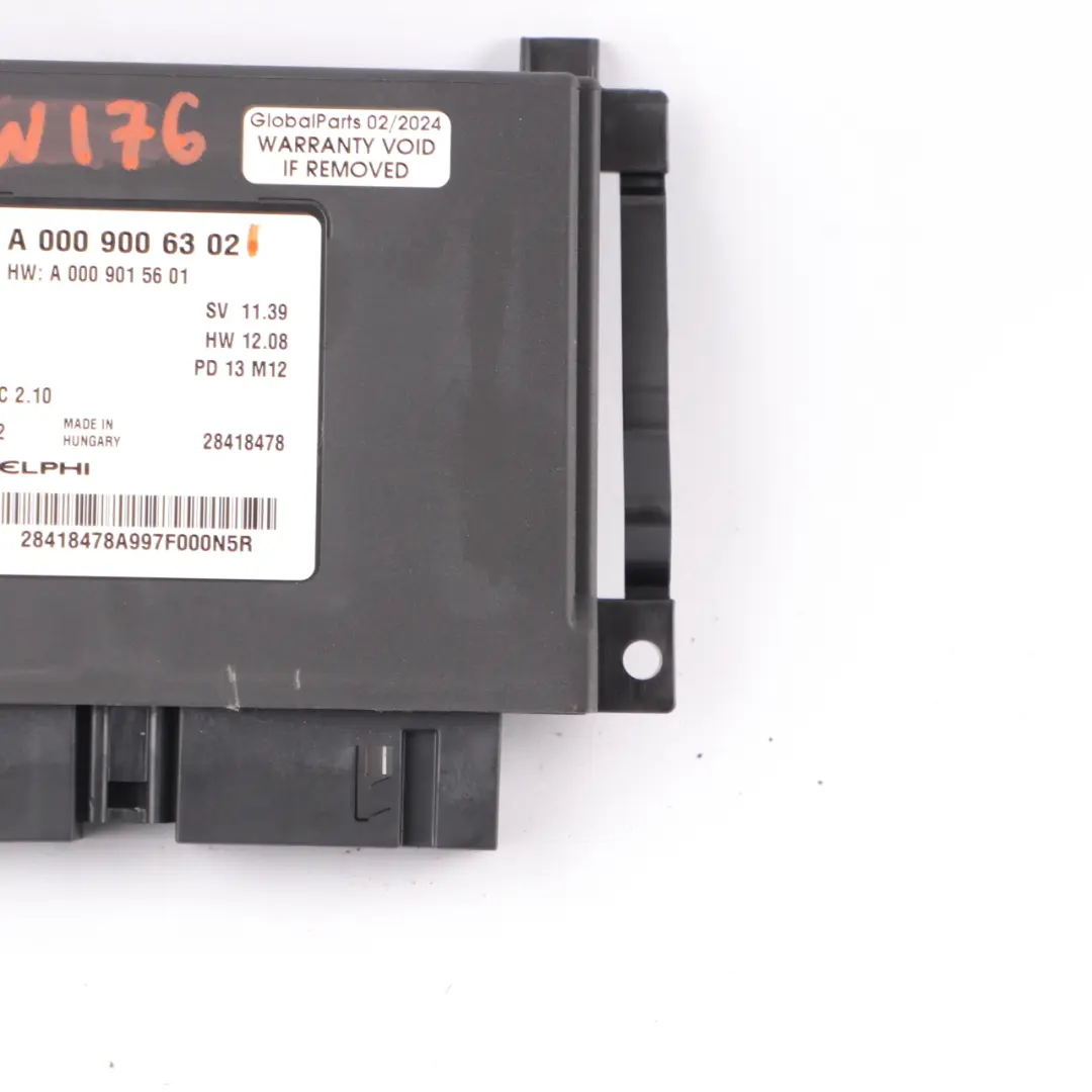 Mercedes W176 Cambio Automatico Modulo Di Controllo Centralina ECU - SKU A0009006302 - Numero di parte A0009006302