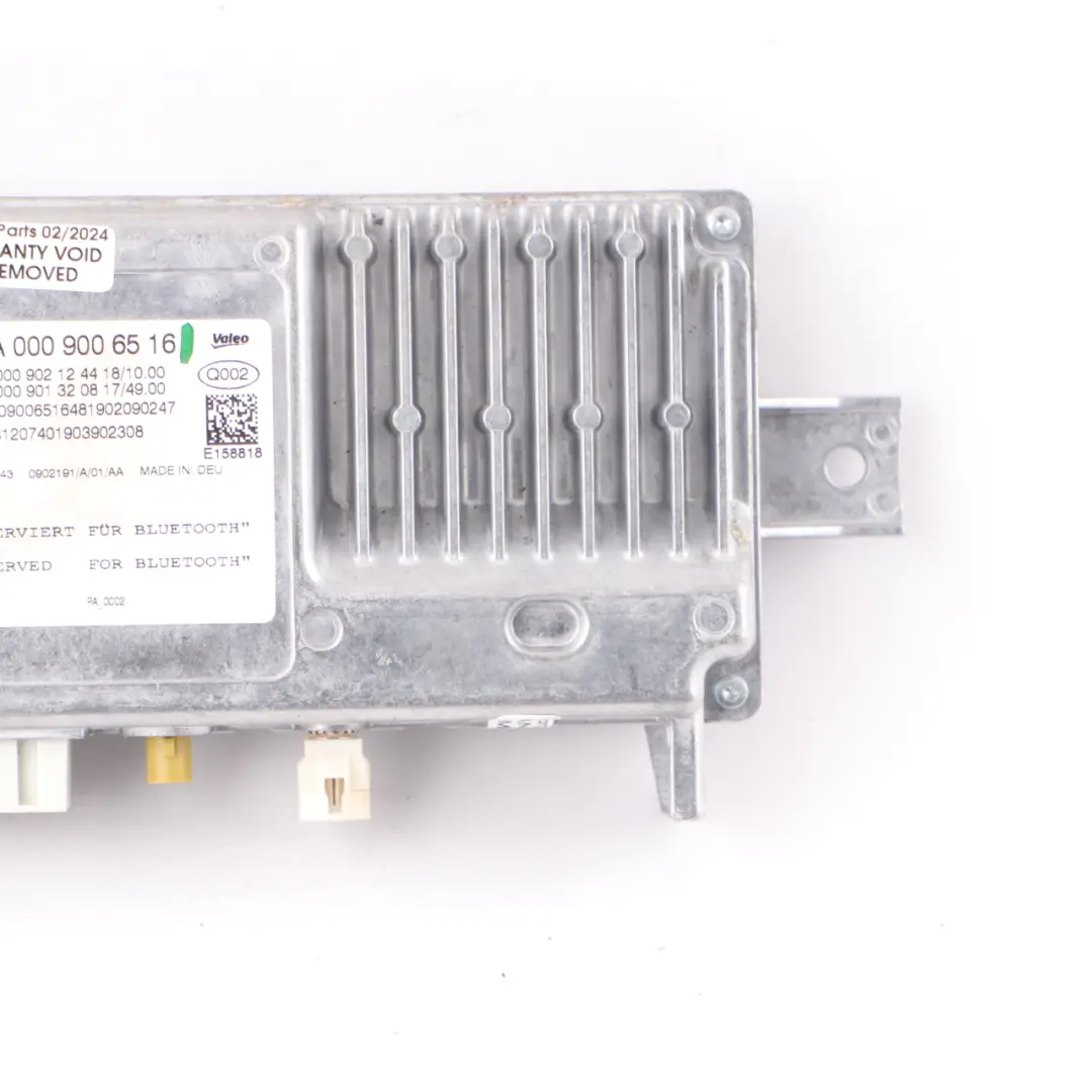 Bluetooth Modul Mercedes S205 W205 W177 Aktive Einparkhilfe Steuerung Hinten für mit Teilenummer A0009006516 Bluetooth Modul Mercedes S205 W205 W177 Aktive Einparkhilfe Steuerung Hinten - SKU A0009006516 - Teilenummer A0009006516