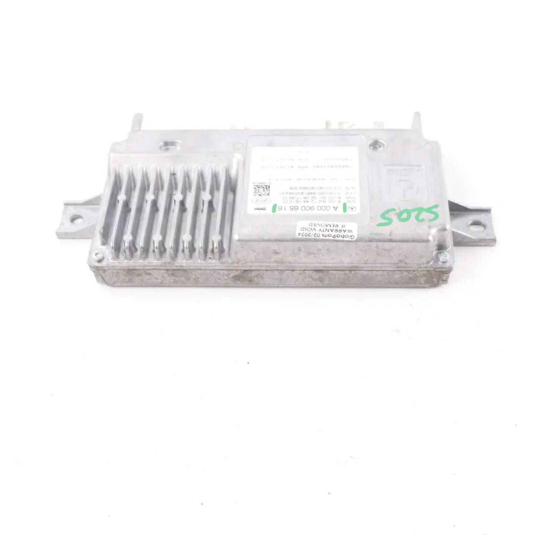  Module Bluetooth Mercedes S205 W205 W177 Contrôle Actif Stationnement Arrière - SKU A0009006516 - Numéro de pièce A0009006516