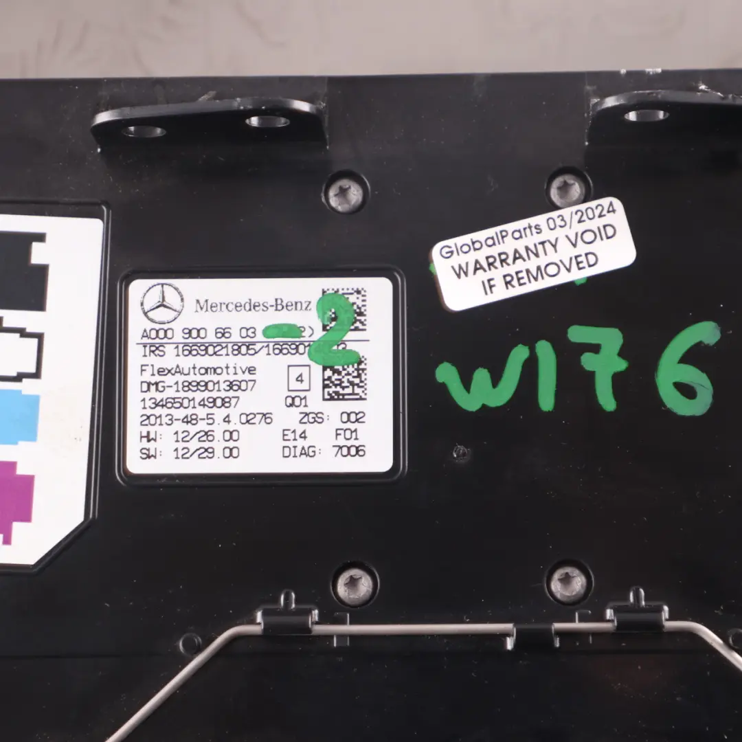 Roof Light Front Reading Lamp Interior Panel Grey to Mercedes W176 with Part number A0009006603 Mercedes W176 Roof Light Front Reading Lamp Interior Panel Grey - SKU A0009006603-2 - Part number A0009006603