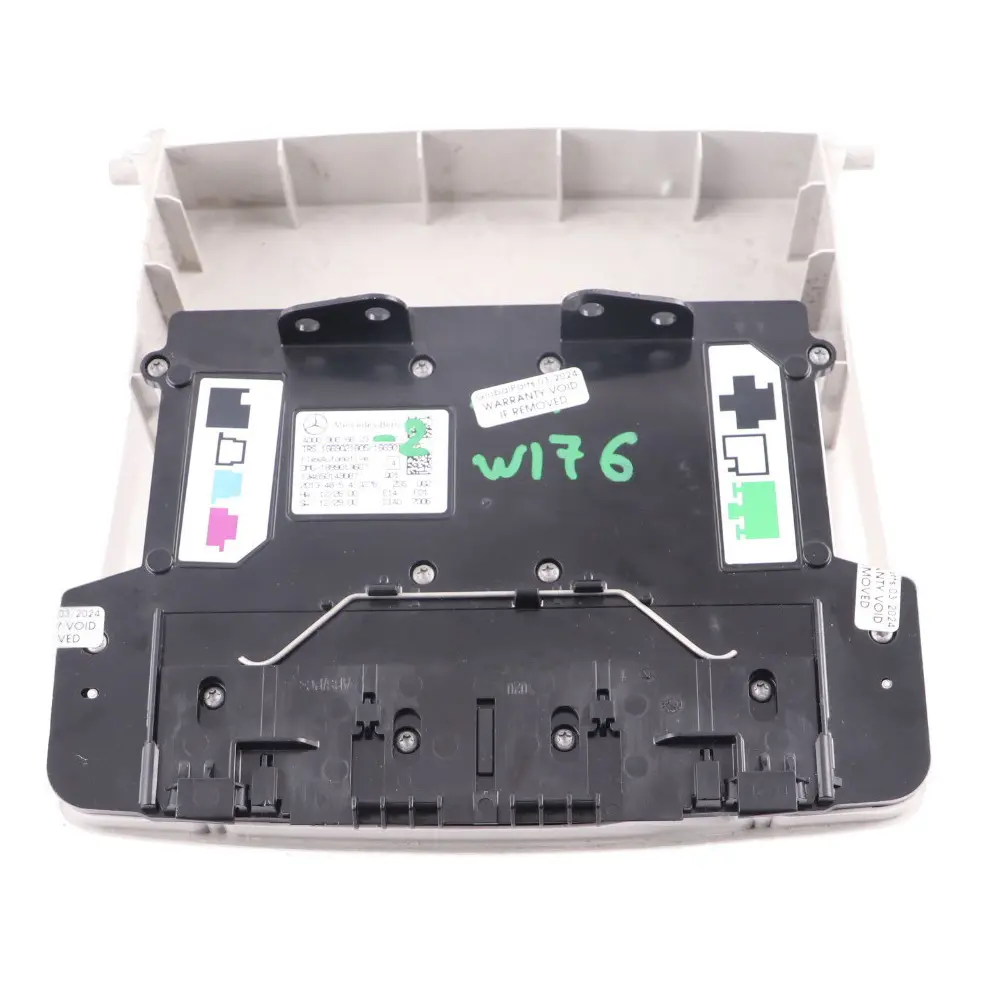 Roof Light Front Reading Lamp Interior Panel Grey to Mercedes W176 with Part number A0009006603 Mercedes W176 Roof Light Front Reading Lamp Interior Panel Grey - SKU A0009006603-2 - Part number A0009006603