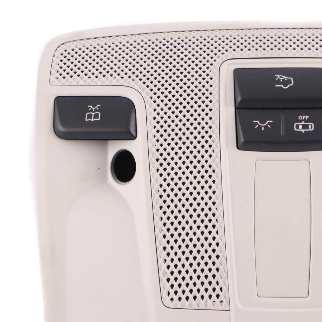 Roof Light Mercedes W176 W246 Front Reading Lamp Interior Panel Grey to with Part number A0009006603 Roof Light Mercedes W176 W246 Front Reading Lamp Interior Panel Grey - SKU A0009006603-3 - Part number A0009006603