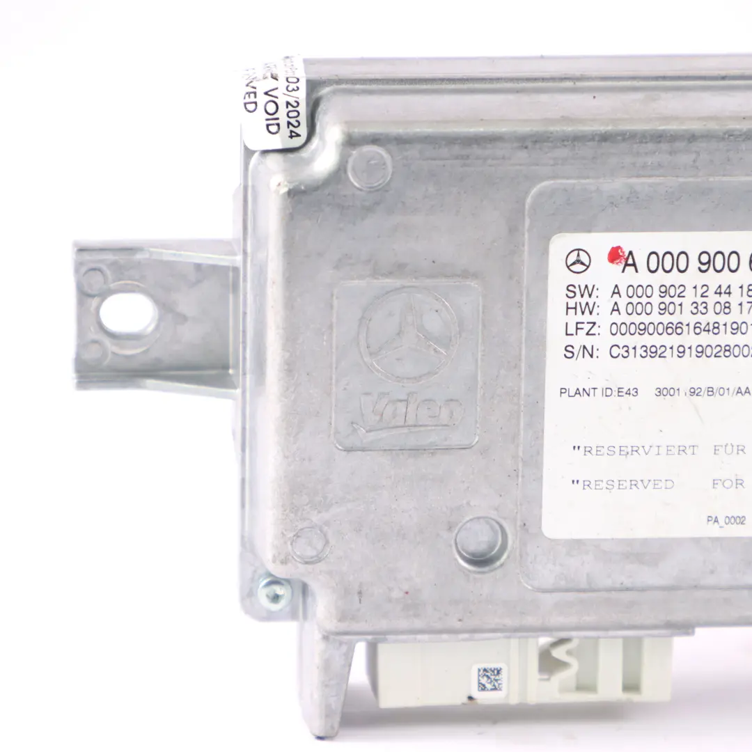 Mercedes C238 Moduł PDC Asystent Parkowania Parktronic - SKU A0009006616 - Numer Części A0009006616