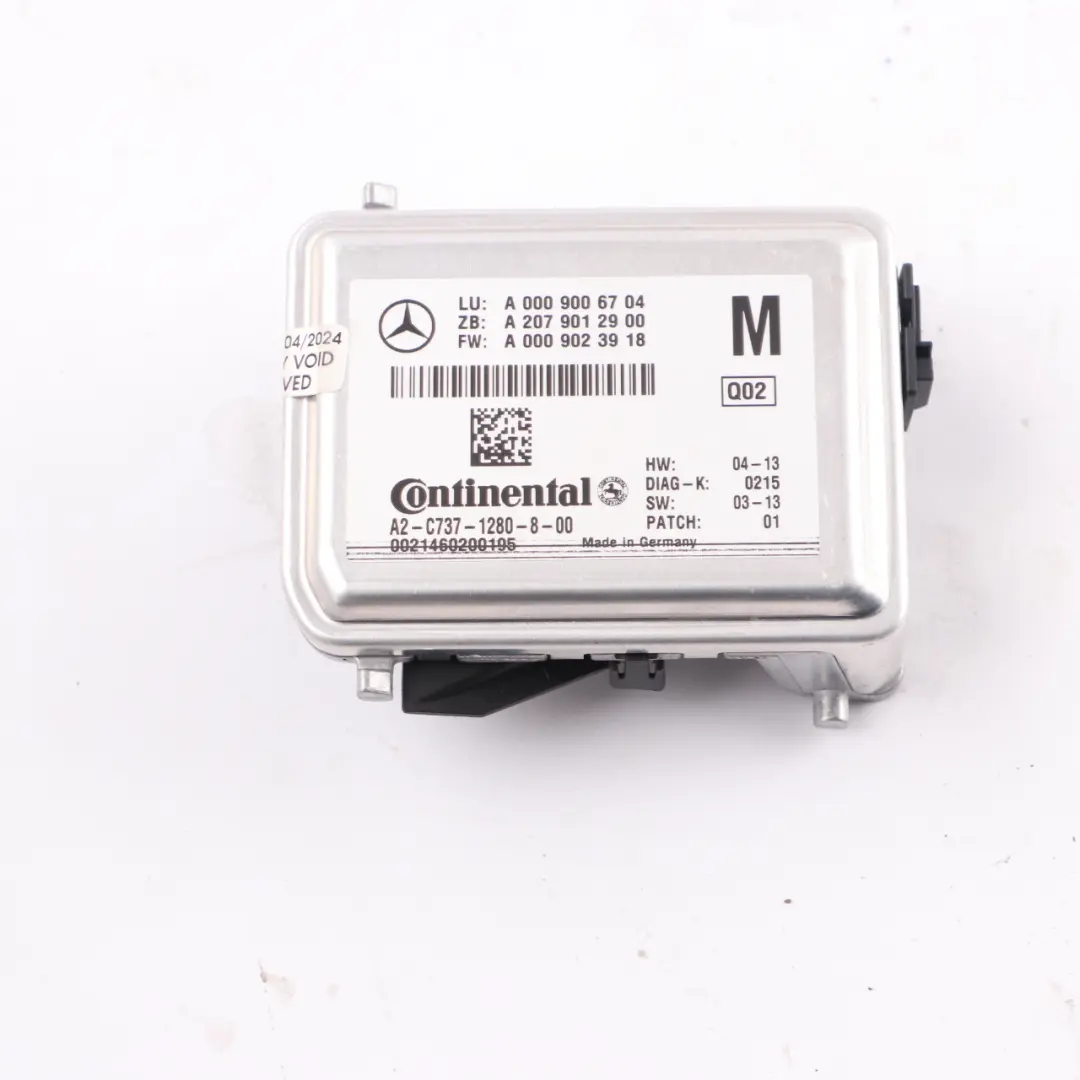 Cámara superior del parabrisas para Mercedes C207 con número de pieza A0009006704 Mercedes C207 Cámara superior del parabrisas - SKU A0009006704 - Número de pieza A0009006704