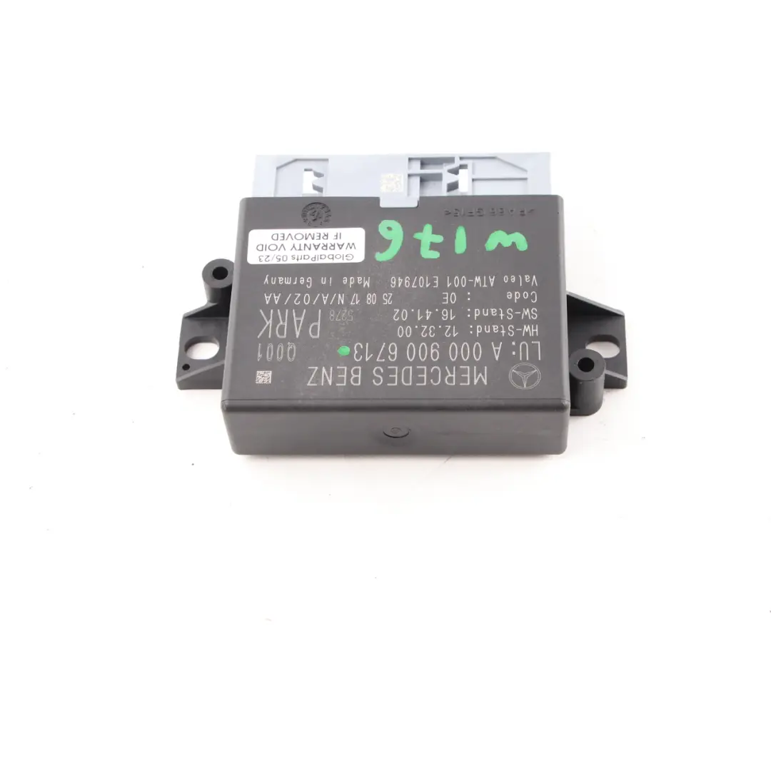 Modulo PDC Mercedes W176 W246 Unità controllo distanza assistenza per con numero di parte A0009006713 Modulo PDC Mercedes W176 W246 Unità controllo distanza assistenza - SKU A0009006713 - Numero di parte A0009006713