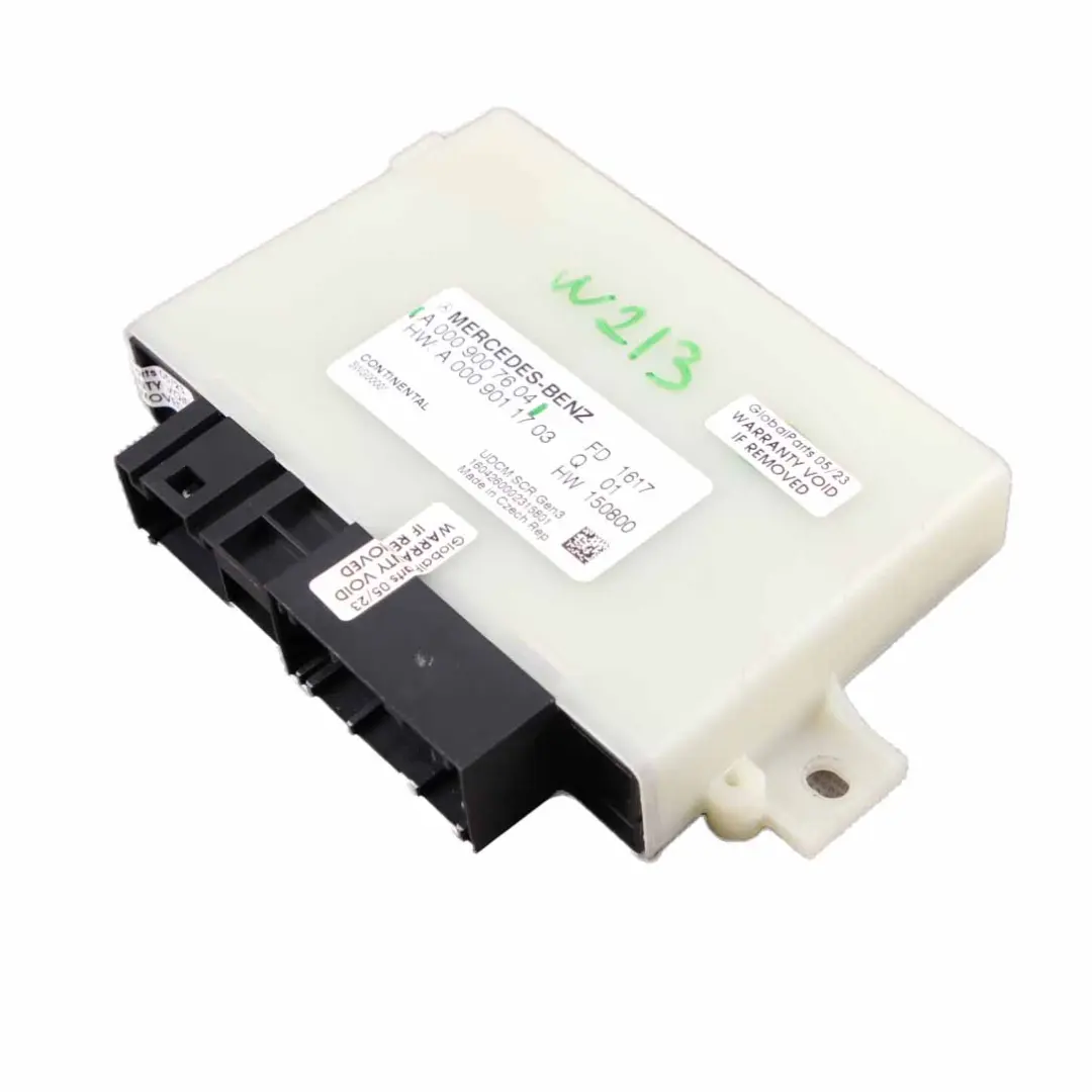 W907 Moduł Sterownik Spalin SCR EGR ECU do Mercedes W205 W213 W177 o numerze A0009007604 Mercedes W205 W213 W177 W907 Moduł Sterownik Spalin SCR EGR ECU - SKU A0009007604 - Numer Części A0009007604