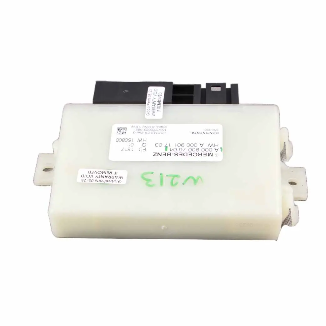 W907 SCR Modulo Adblue Unità controllo EGR per Mercedes W205 W213 W177 con numero di parte A0009007604 Mercedes W205 W213 W177 W907 SCR Modulo Adblue Unità controllo EGR - SKU A0009007604 - Numero di parte A0009007604