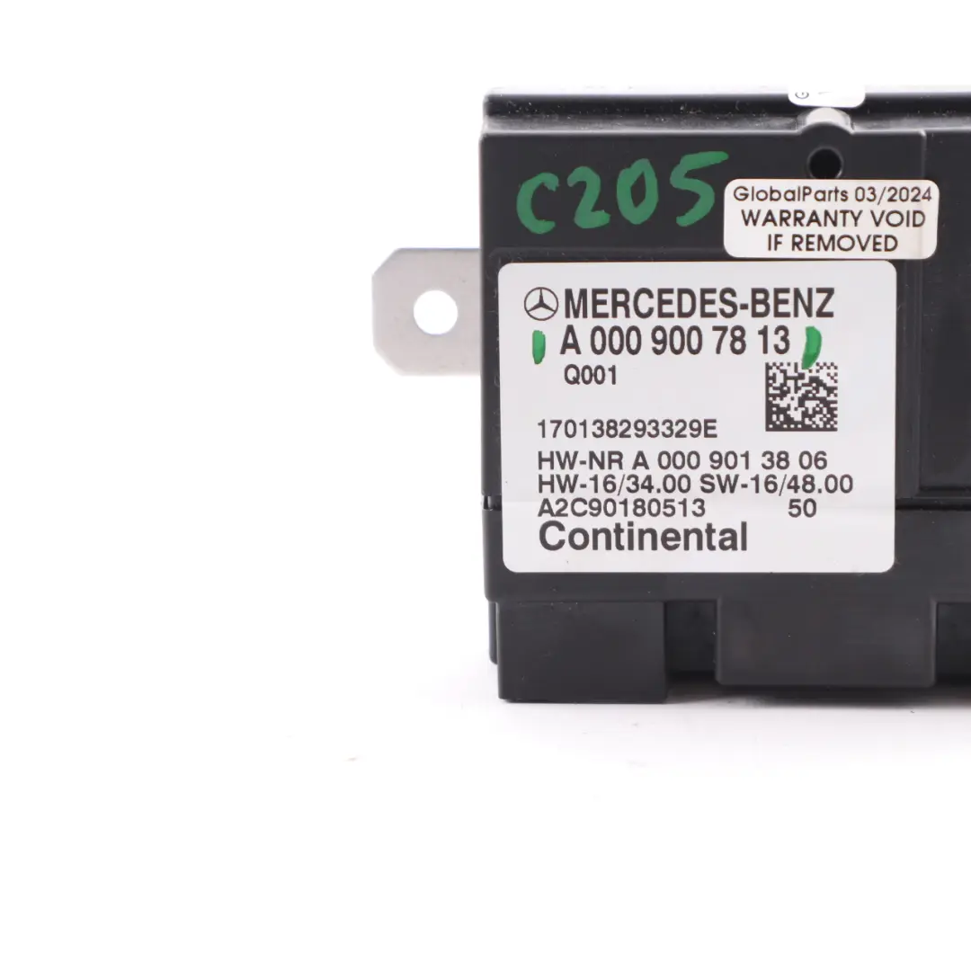 Pump Module Mercedes W205 W222 W238 Control Unit ECU to Fuel with Part number A0009007813 Fuel Pump Module Mercedes W205 W222 W238 Control Unit ECU - SKU A0009007813 - Part number A0009007813