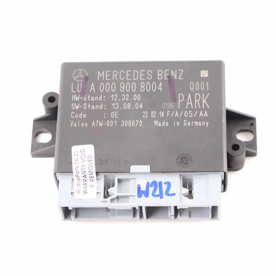 Parking Module Mercedes W207 W212 PDC Distance Control Unit ECU to with Part number A0009008004 Parking Module Mercedes W207 W212 PDC Distance Control Unit ECU - SKU A0009008004 - Part number A0009008004