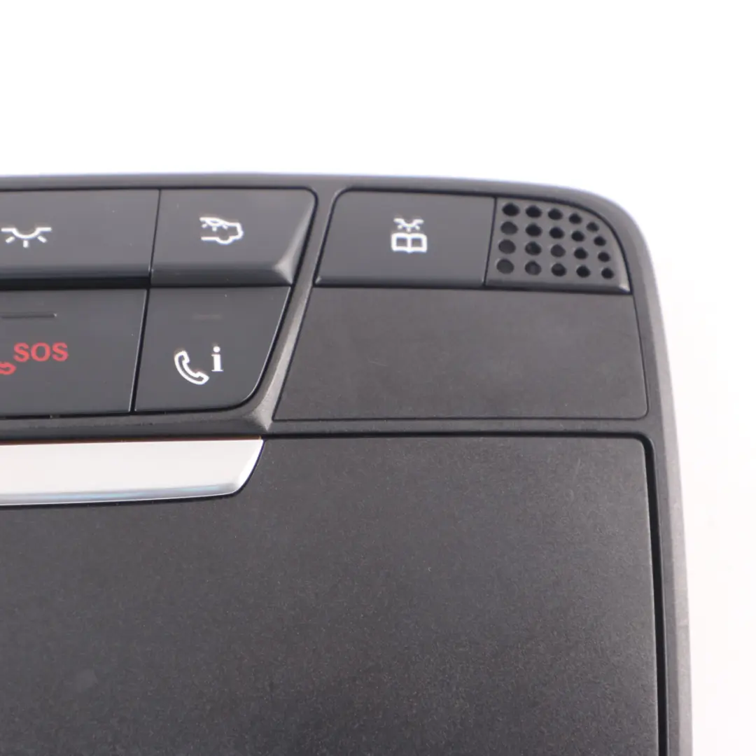 Cabin Light Mercedes W205 Roof Lamp Sun Glasses Storage Switch Panel Black to with Part number A0009008207 Cabin Light Mercedes W205 Roof Lamp Sun Glasses Storage Switch Panel Black - SKU A0009008207 - Part number A0009008207