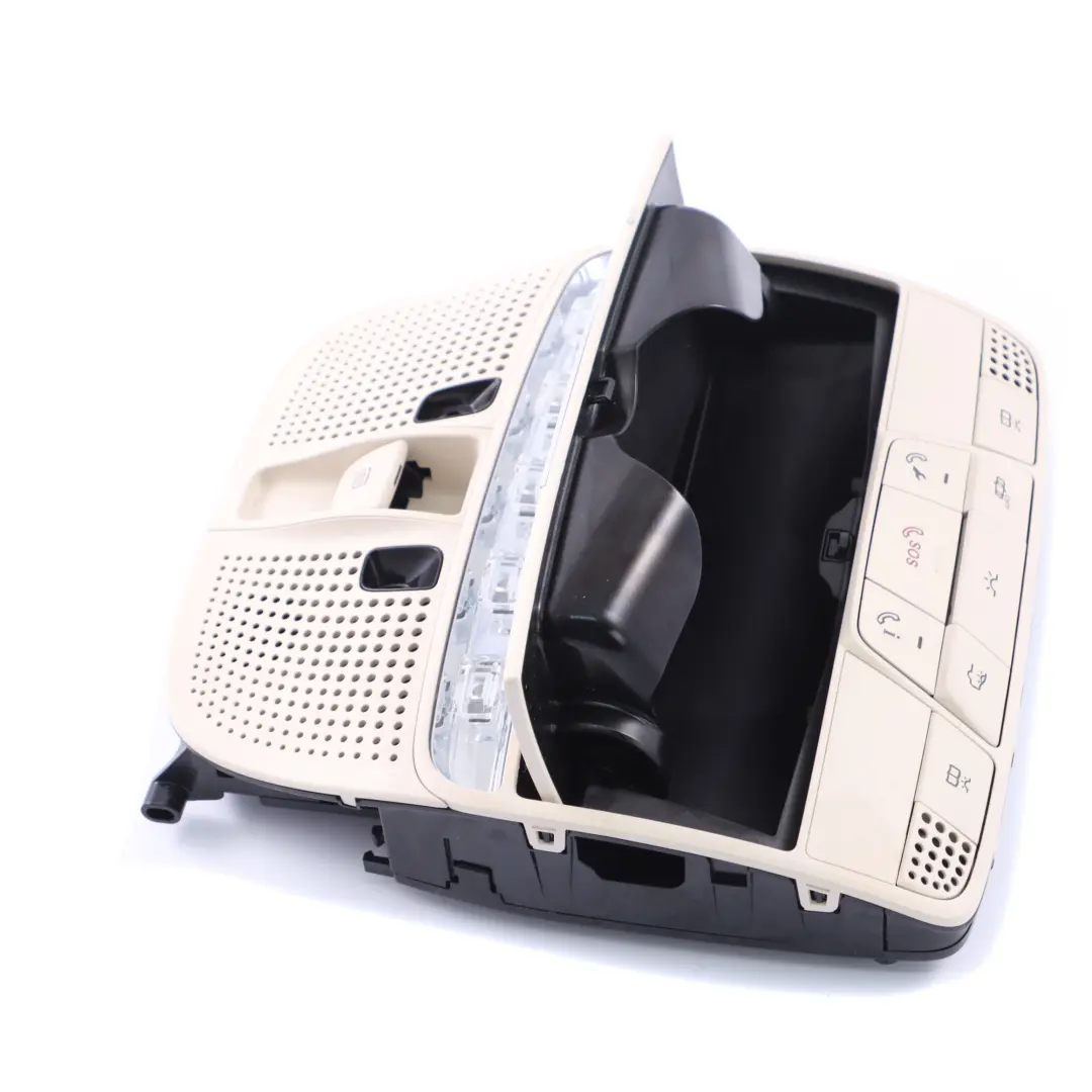 Lumière intérieure Mercedes X253 Panneau d'interrupteurs toit cabine porcelaine pour à propos du numéro de pièce A0009008215 Lumière intérieure Mercedes X253 Panneau d'interrupteurs toit cabine porcelaine - SKU A0009008215 - Numéro de pièce A0009008215