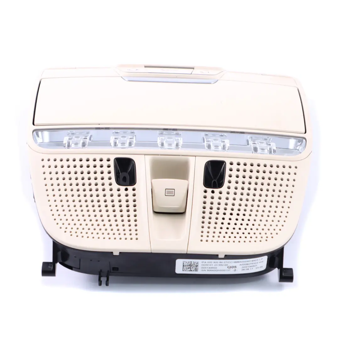  Lumière intérieure Mercedes X253 Panneau d'interrupteurs toit cabine porcelaine - SKU A0009008215 - Numéro de pièce A0009008215