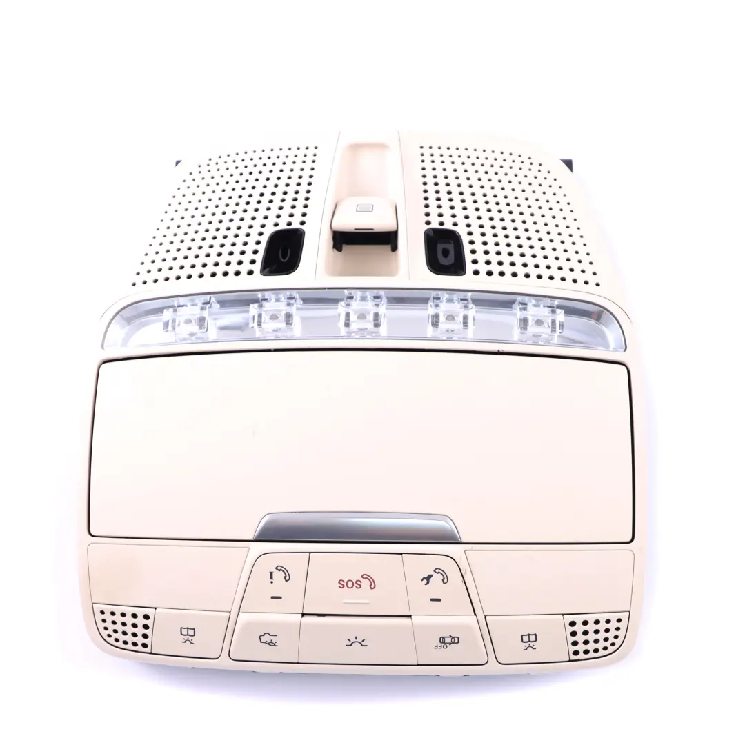 Lumière intérieure Mercedes X253 Panneau d'interrupteurs toit cabine porcelaine pour à propos du numéro de pièce A0009008215 Lumière intérieure Mercedes X253 Panneau d'interrupteurs toit cabine porcelaine - SKU A0009008215 - Numéro de pièce A0009008215