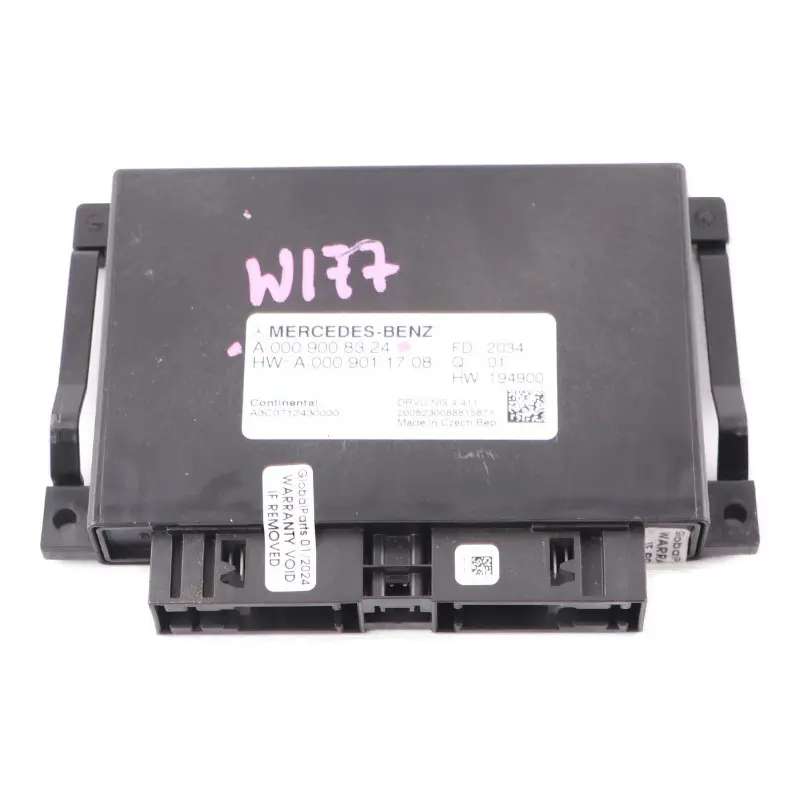 Mercedes-Benz W177 W205 W247 Automatische Versnellingsbak Module A0009008324