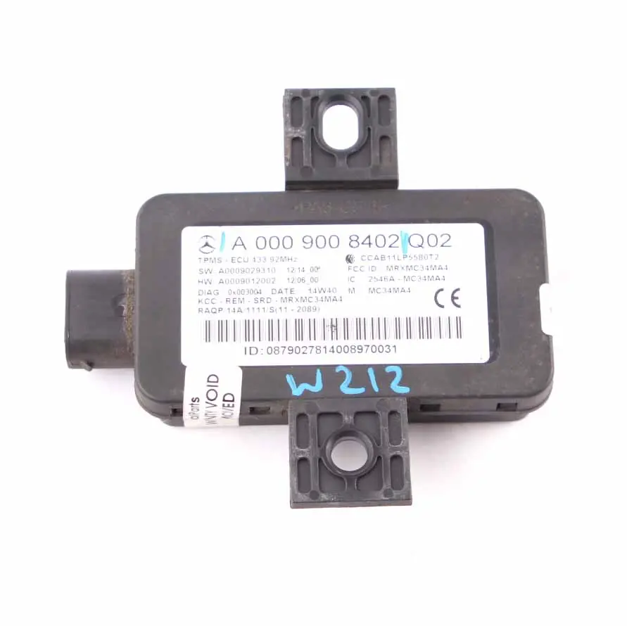 Mercedes W204 W176 W212 Moniteur Pression Pneus Module Contrôle - SKU A0009008402 - Numéro de pièce A0009008402