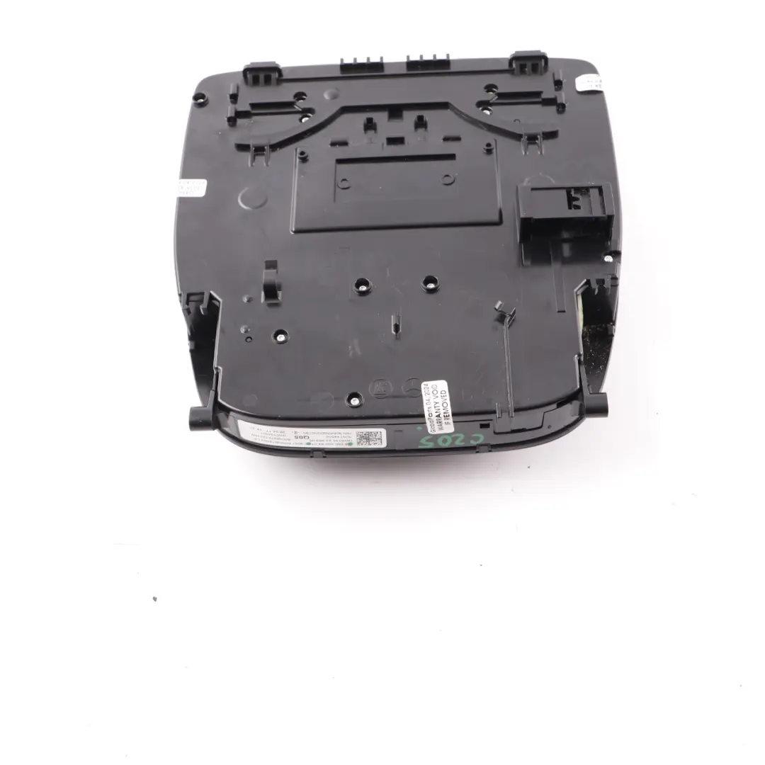  Cabin Lamp Mercedes W205 Interior Roof Light Switch Panel Black - SKU A0009008407 - Part number A0009008407