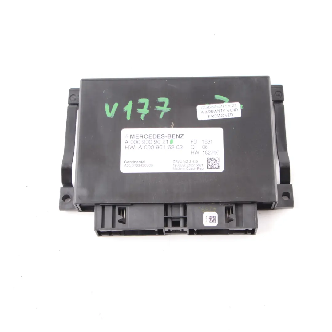Gearbox Transmission Control Module ECU to Mercedes W177 AMG Automatic with Part number A0009009021 Mercedes W177 AMG Automatic Gearbox Transmission Control Module ECU - SKU A0009009021 - Part number A0009009021