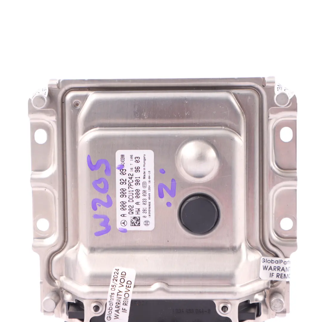 Adblue Modulo Unità di controllo ECU per Mercedes W205 C253 Diesel con numero di parte A0009009209 Mercedes W205 C253 Diesel Adblue Modulo Unità di controllo ECU - SKU A0009009209 - Numero di parte A0009009209