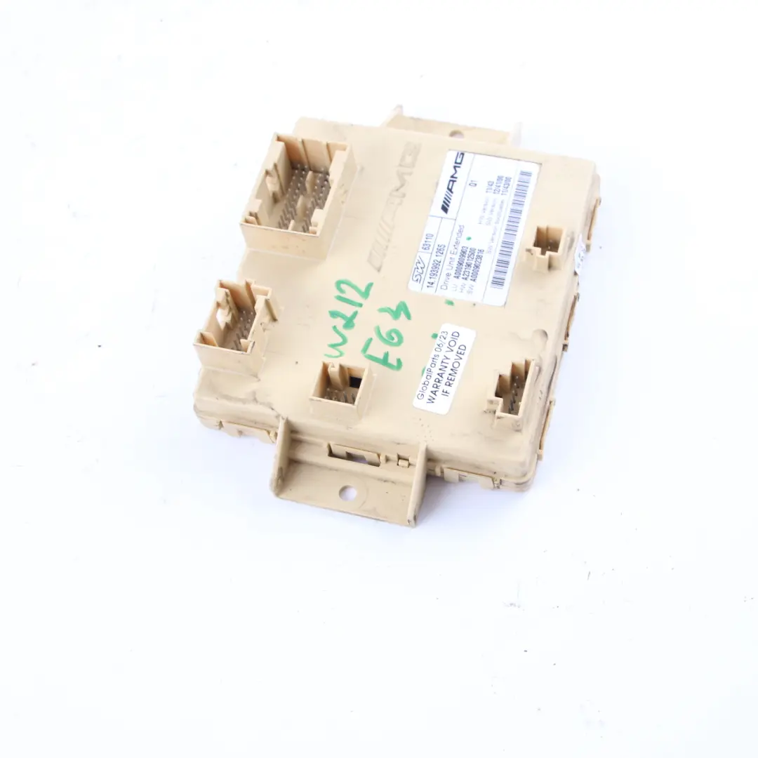 Unité Entraînement Module Contrôle Etendu ECU pour Mercedes W212 E63 AMG à propos du numéro de pièce A0009009903 Mercedes W212 E63 AMG Unité Entraînement Module Contrôle Etendu ECU - SKU A0009009903 - Numéro de pièce A0009009903