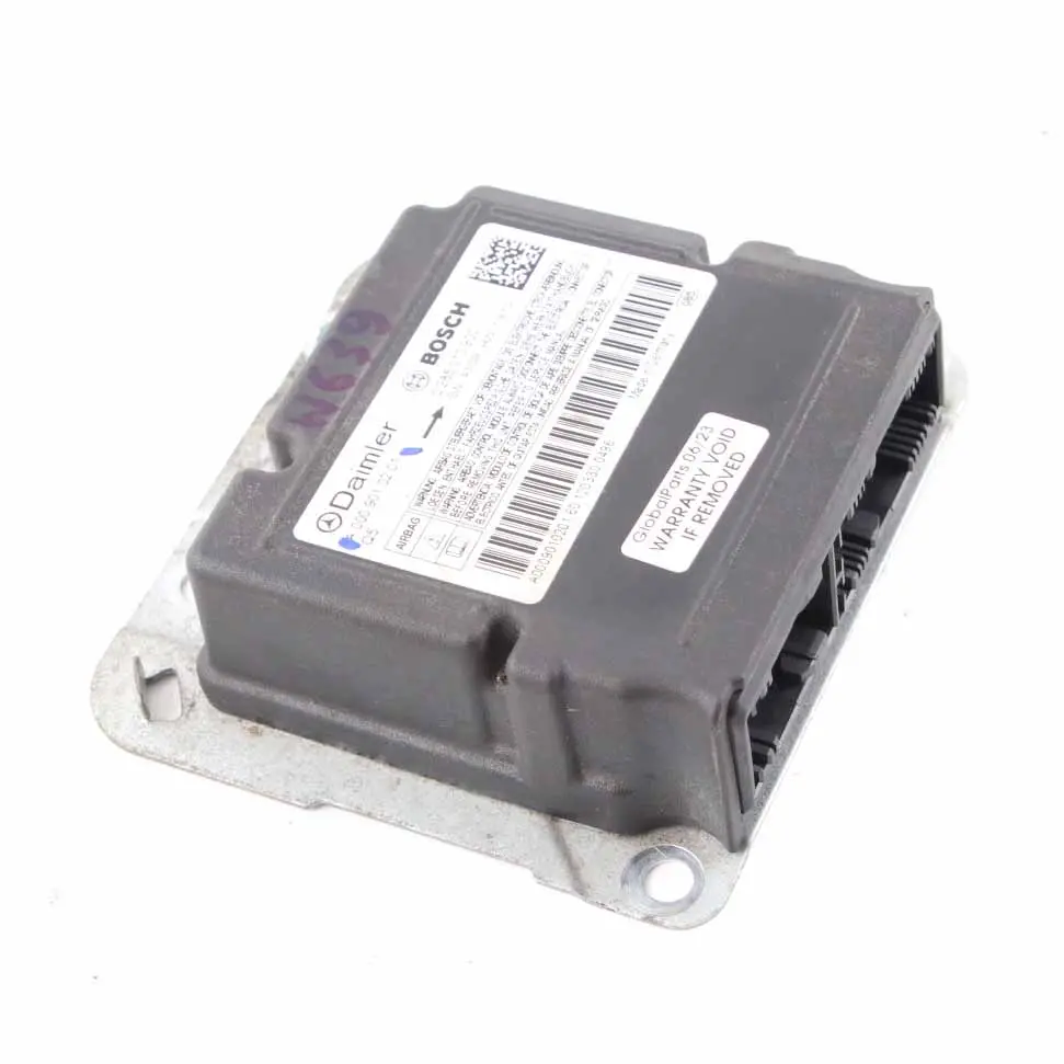 SRS Module Control Unit ECU to Mercedes Vito W639 Air with Part number A0009010201 Mercedes Vito W639 Air SRS Module Control Unit ECU - SKU A0009010201 - Part number A0009010201