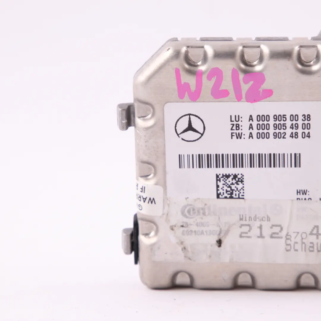 Mercedes W212 Multi Purpose Módulo unidad control cámara parabrisas - SKU A0009050038 - Número de pieza A0009050038